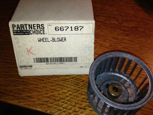 Nordyne Patners Choice Wheel, Blower 667187 3&#034; x 1 7/8&#034;