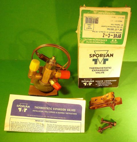 Q0090 Sporlan TXV Thermostatic expansion valve BFVE-C-Z Refrigerant 22 BFVE-A-C