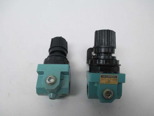 LOT 2 WILKERSON R05-02-000 1/8X1/4IN NPT PNEUMATIC REGULATOR D346793