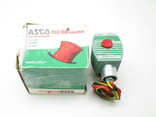 NEW ASCO 8263G210 110/120V-AC 3/8 IN NPT SOLENOID VALVE D441762