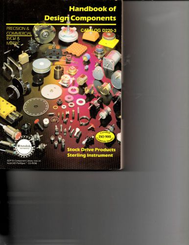 1995 HANDBOOK OF DESIGN COMPONENTS-D220-3-PRECISION &amp; COMMERCIAL INCH &amp; METRIC