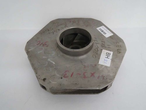 13 IN OD 6 VANE STEEL PUMP IMPELLER REPLACEMENT PART B449429