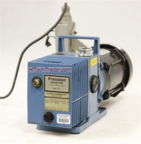 (see video) precision scientific vacuum pump model dd 90 10681 for sale