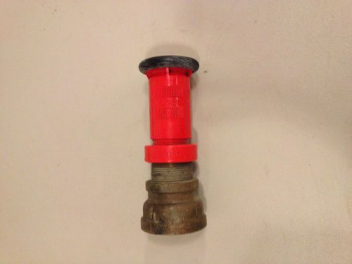 U.f.s fire hose nozzle 1575 with brass fittings for sale