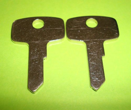 LOT OF 2 KEY BLANK KW8  ILCO KA8 Kawasaki Motorcycle Fork locks Code 265-279