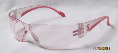 PINK SAFETY GLASSES WOMEN&#039;S EVA LIGHT PINK LENS Z87