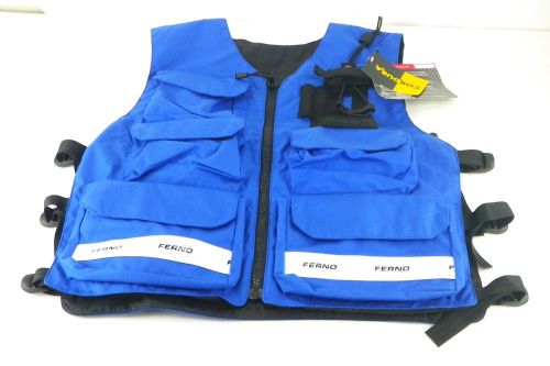 FERNO WASHINGTON 5104 0819779 44 - 56&#034; Blue Emergency Medical Responder Vest 6A