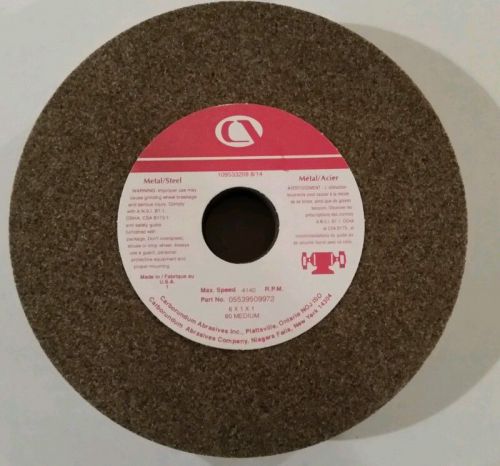 METAL / STEEL GRINDING WHEEL 6&#034;X1&#034;X1&#034; CARBORUNDUM ABRASIVES INC