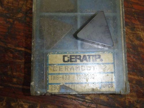 Ceratip TNG 433  Ceramic Insert