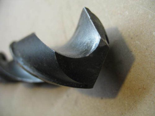 USED 1 9/32&#034; 4MT TAPER SHANK DRILL HSS HIGH SPEED GREAT DEAL MORRIS  DRILLBIT