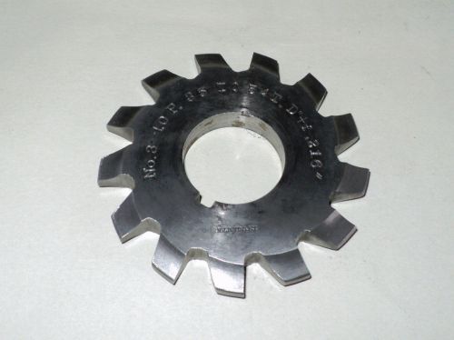 INVOLUTE Gear Cutter NO.3-10P. 35 TO 54T 216&#034; B&amp;S 1-inch Bore