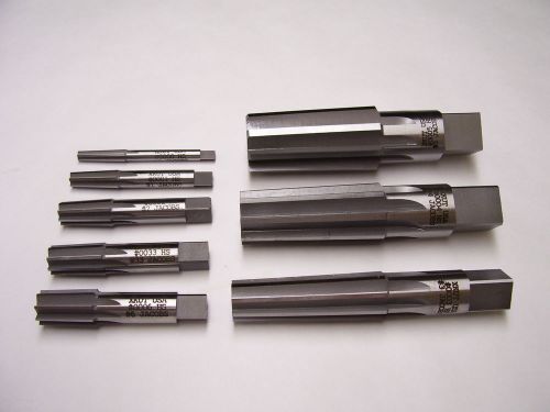 New m2 high speed jacobs taper reamer set #8500 made in the usa by xkut for sale