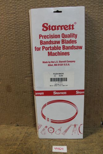 STARRETT PRECISION QUALITY BAND SAW BLADE FLEX BACK  14T (4464)