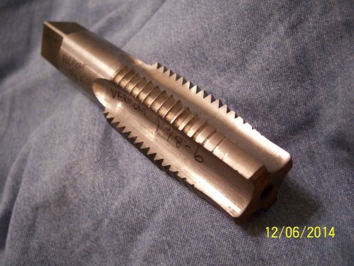 VERMONT 1 3/8 - 6  HSS START TAP MACHINIST TOOLS