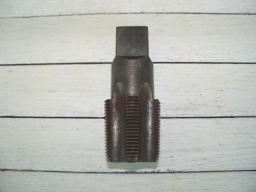 Vintage machine shop NPT pipe tap S.T.CC 1 1/4 - 11 1/2  threading tool