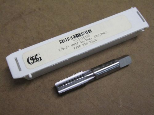 OSG 1/8&#034;-27 108G NPTF 5FL small shank Interrupted Thread PIPE TAP TiCN 3310508