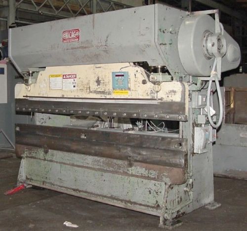 75 ton 120&#034; bed chicago 810-c press brake, automech cnc back gauge for sale