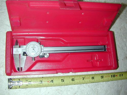 Mitutoyo 505-626 Dial Caliper 6” Range