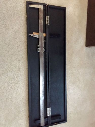 Cse slide 29&#039; caliper measuring tool germany wood box for sale