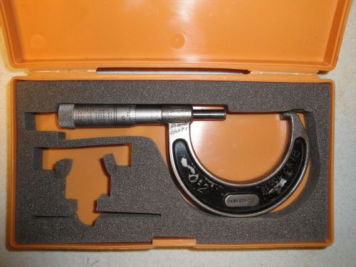 STARRETT 436 1 TO 2&#034; MICROMETER