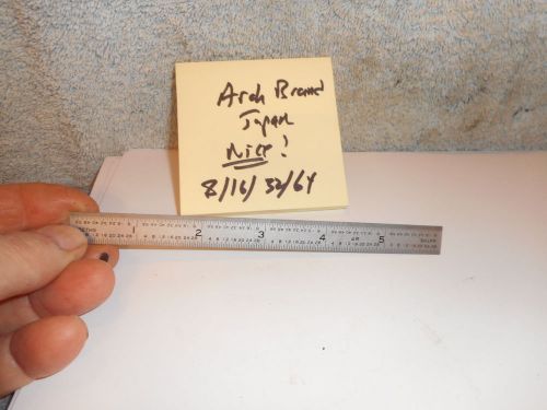 Machinists12/23A Buy Now Beauty !! Arch (Japan) Brand semi flex rule