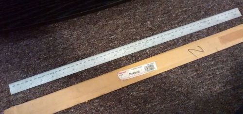 24&#034; / 600mm Starrett CB600-36 Combination Square Blade in Inch &amp; Millimeter