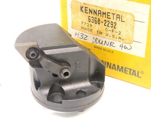 NEW SURPLUS KENNAMETAL H32 DDUNR4W INTERCHANGEABLE BORING HEAD DNMG-432