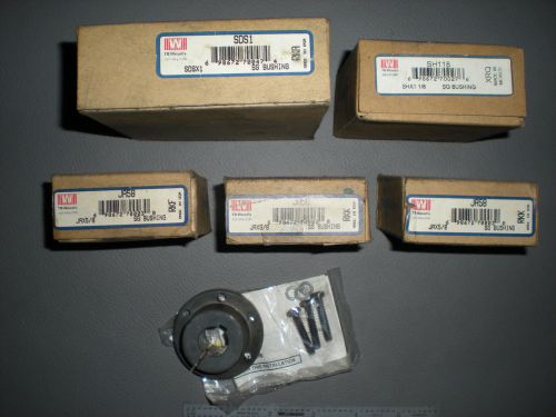 NICE LOT OF 5  TB WOODS BUSHINGS (1))  SDS1  &amp;   (1)   SH118   &amp; (3)   JA58