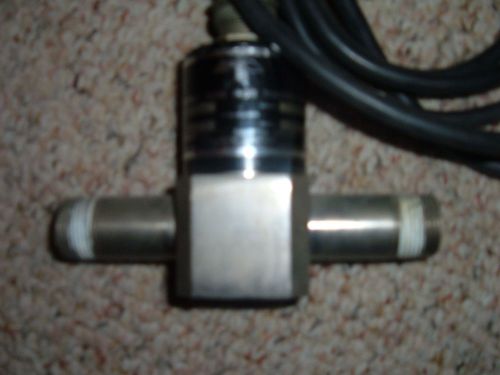 TELEDYNE HASTINGS MODEL ALL-50KX 1/2&#034; NPT  MASS FLOW TRANSDUCER WITH POWER CORD