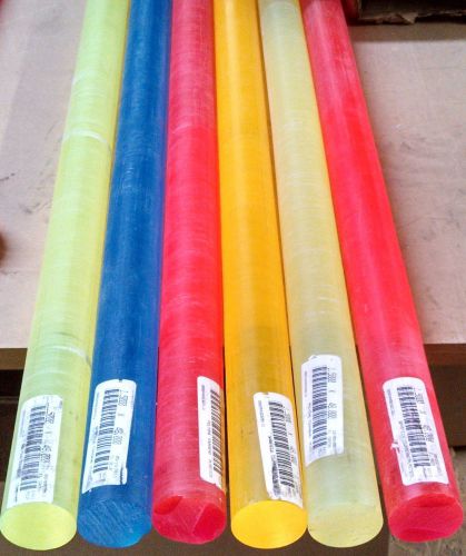 1-1/2 diameter Cast Acrylic Rods(Duck Calls) Flourescent Colors