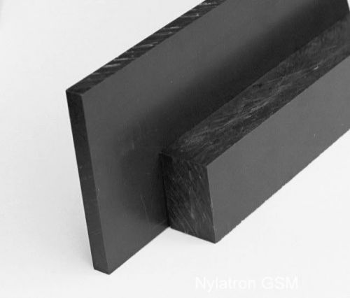 Nylatron GSM sheet 0.5&#039;&#039; x 4.125&#039;&#039; x 9.5&#039;&#039;Made in USA CNC (0.9X)