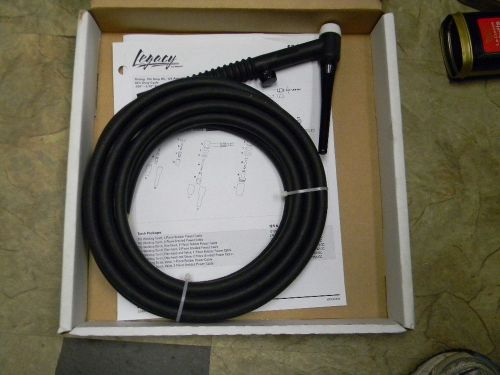 1 pc legacy weld craft 17fxv12rlgc torch pkg tig torches 12 rubber 3.8m new for sale