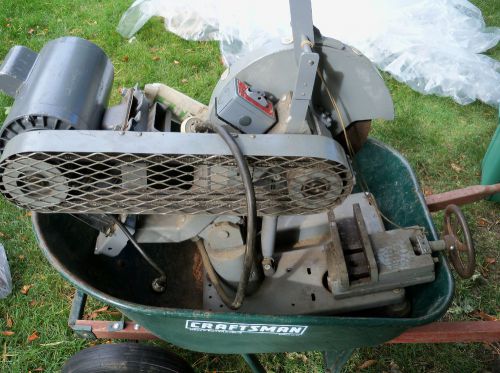 14&#034; Industrial Chop Off Saw w 3HP Doerr Motor 220V