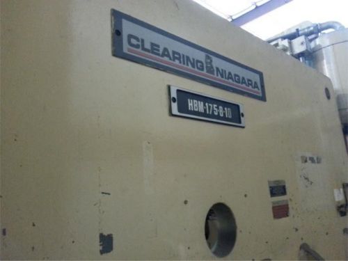 Clearing niagara flange bed press brake for sale