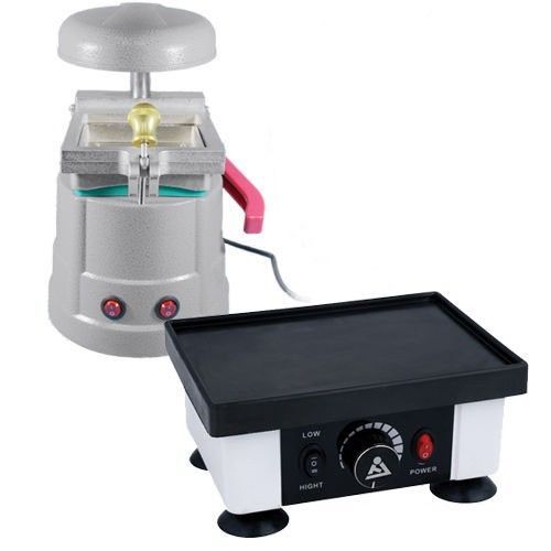 Dental vacuum forming former molding machine + 2kg square vibrator jt-51b lab for sale