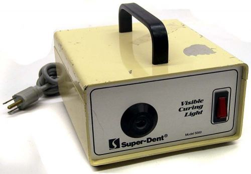 SUPER-DENT 5000 VISIBLE CURING LIGHT SOURCE NO BULB