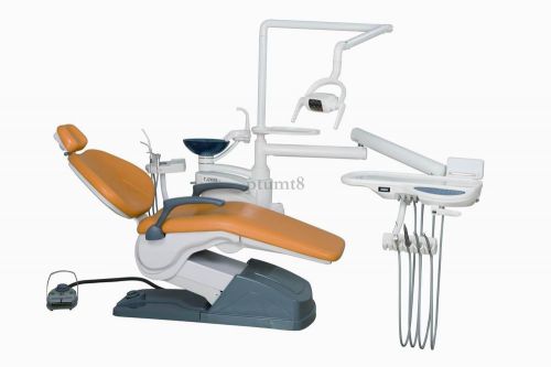 Dental unit chair fda ce approved c3 model computer controlled with hard leather for sale