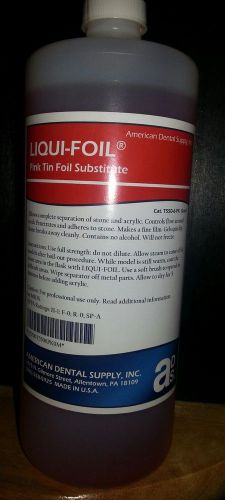 LIQUI-FOIL FOIL SUBSTITUTE- QUART For Dental Lab Acrylic