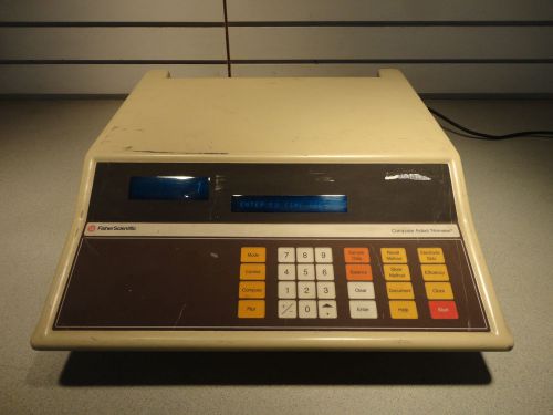 Fisher Scientific Computer Aided Titrimeter 450 Powers Up AS IS