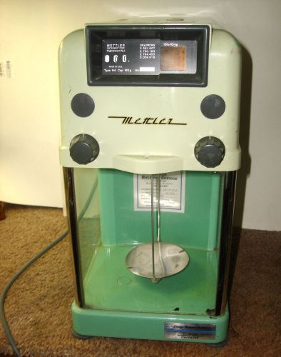 METLER ANALYTICAL LAB  TYPE H4 SCALES 106 GRAM CAPACITY.