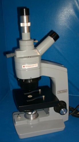 American optical 160 one-sixty / ao-160 wide field 10x microscope 100x – 500x for sale