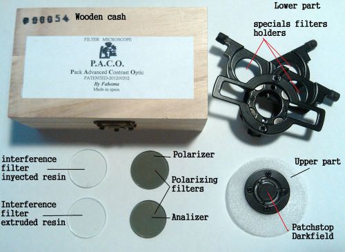 Filter set microscope mikroskop compatible zeiss nikon meopta olympus objective