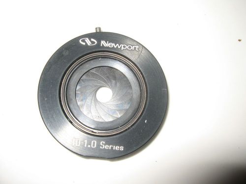 Newport Iris Diaphragm ID-1.0 Aperture Range 1.5 to 25mm, 8-32, 14 leaves