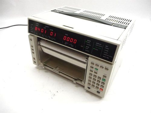 Yokogawa 3087 portable hybrid strip chart recorder 308764 dc/z for sale