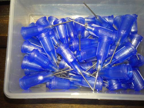 25 BOXES OF EFD ULTRA DISPENSING NEEDLE TIPS  BLUE-5122-B 22GP .016 X 5 1250 PS