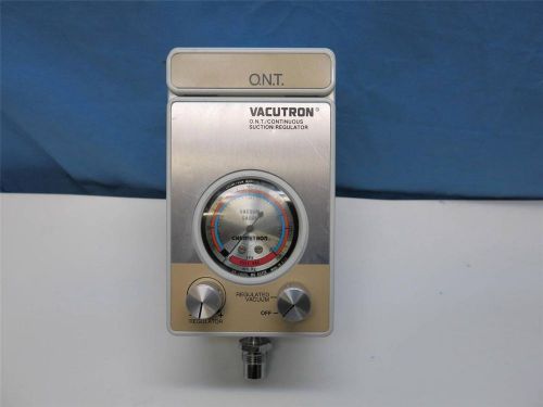 Chemetron Vacutron Continuous Suction Regulator  O.N.T. Stock 22040002