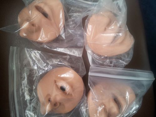 (4) Four Simulaids Manikin Mouth Piece