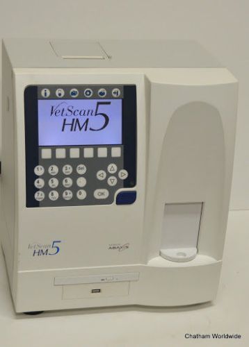 Abaxis VetScan HM5 Hematology Analyzer