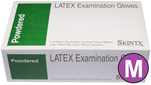 Latex Examination Gloves Lightly Powdered MEDIUM 1000 Count