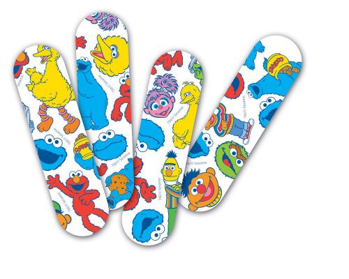 Medline curad sesame street adhesive bandages (pack of 12) for sale